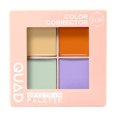 J CAT - Paleta de rostro Quad Spectrum Color Corrector