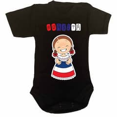 GENERICO - PILUCHOS BODY DE BEBE FIESTAS PATRIAS HUASITA