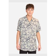 RUSTY - Camisa MC Human Beings Ss Multicolor Hombre