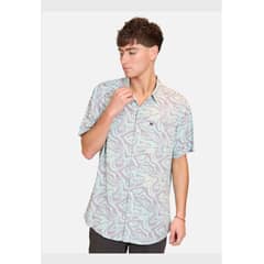 RUSTY - Camisa MC Madness Ss Multicolor Hombre