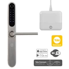 YALE - Smart Pack Cerradura YSD100 B60 Níquel + Hub