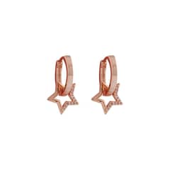 BOAZ JOYAS - ARGOLLAS REILA BAÑADAS EN ORO ROSADO