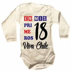 GENERICO - PILUCHOS BODY DE BEBE FIESTAS PATRIAS MIS PRIMEROS 18