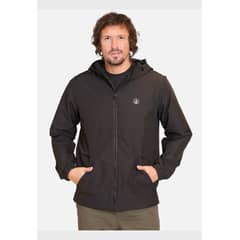 VOLCOM - Cortaviento Black Stone Negro Hombre
