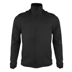 ANDESLAND OUTDOOR APPAREL - Cortaviento Esencial Doble Capa Negro Hombre