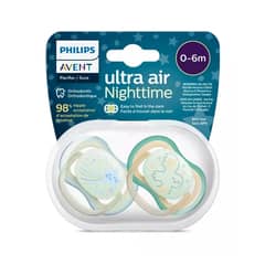 AVENT - Chupete Ultra Air Night 0-6 meses SCF37618