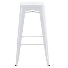 ITAHOME - PISO DE BAR METAL TOLIX BLANCO