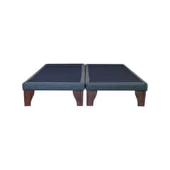 BLOCCARE - Base De Cama 2 Plazas L 190 cm. Patas 19.5 cm para colchon V.elastico