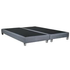 BLOCCARE - Base De Cama 2 plazas L 200 cm con rueda Pyton.para colchon V.elastico