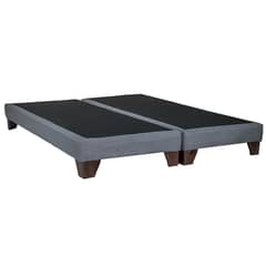 BLOCCARE - Base De Cama 2 Plazas L 200 cm. Patas 11 cm para colchon V.elastico
