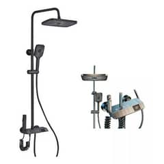 MUNDO MAGIA - Ducha Columna Visor Digital 4 Funciones Inox Y Bidet