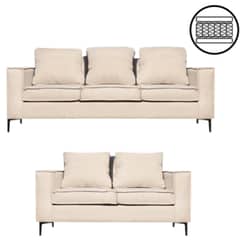 SITIAL HOME - LIVING 32 VENETTO BEIGE CON RESORTES POCKET U.S.A