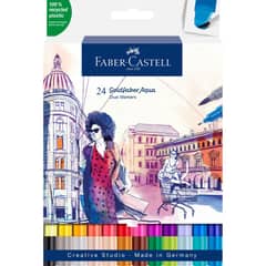 FABER-CASTELL - Marcador Dual Goldfaber Aqua x24 Colores