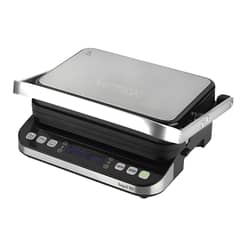 MARMICOC - Panini Grill Profesional 4610 INOX Display Digital - Plateado