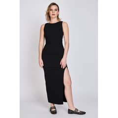 ATREVIDA - Vestido Ajustado Escote Bote Audrey Negro ATR by Eclipse
