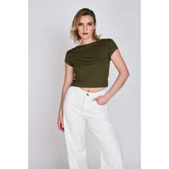 ATREVIDA - Polera Sin Espalda Elisa Verde ATR by Eclipse