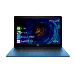 HP - Notebook Stream Intel Celeron 4gb 64gb 14 Hd Win11 Azul