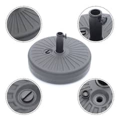 NOVAHUS - Base Redonda Para Quitasol 21 kg Negro