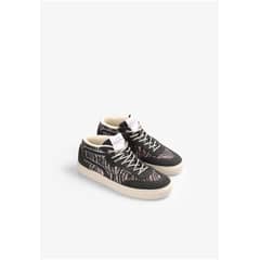 SCALPERS - Zapatillas Animal Print Glitter Darkgrey
