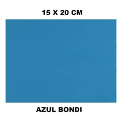 GENERICO - Parche Nylon Adhesivo Reparar Parkas Carpas Azul Bondi