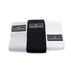 PUNTO STORE - Pack 3 Bandas Elásticas De Tela Para Entrenamiento - Ps