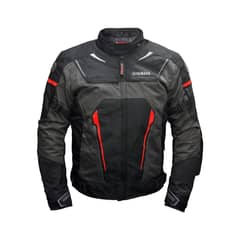 YAMAHA - Chaqueta Alberta Hombre Winter Sport Fit Negro Rojo