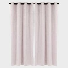 ZAHR - SET DE 2 CORTINA BLACKOUT PETRA COLOR ARENA