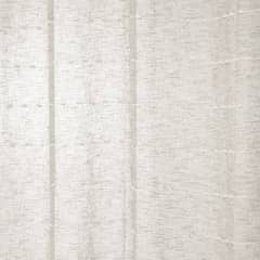 ZAHR - SET DE 2 CORTINA VISILLO BORDADO BEIGE