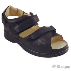 SANNABEM - Sandalia para diabetico color negro-Talla 43-Sannabem