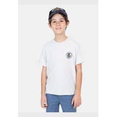 MAUI AND SONS - Polera MC Wipeout Beige Niño