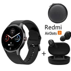 XIAOMI - Audifonos Redmi AirDots 2 + Estuche & Smartwatch Y80-B