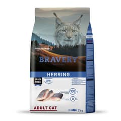 BRAVERY - Gatos Arenque 7 kilos