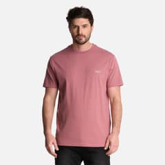 LIPPI - Polera Hombre Ulmo T-Shirt Rosa Oscuro