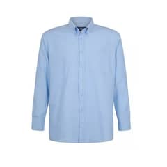 T-WORLD - Camisa Oxford Classic Con Bolsillo Manga Larga Hombre