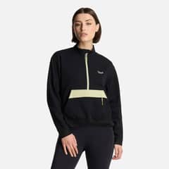 LIPPI - Polerón Mujer DownStreet 1/4 Zip Sweatshirt Negro