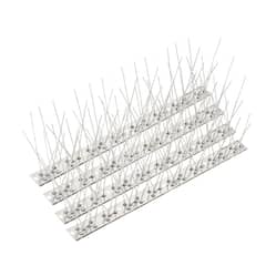 CRUSEC - Pack 10 Trampa De Palomas Aves Pinchos Acero Inoxidable