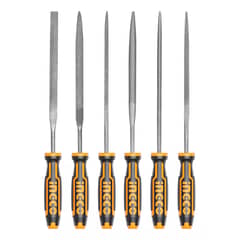 INGCO - Kit Set Juego De Mini Limas / 10 Piezas / 3mm X 140mm
