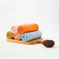 KIDSCOOL - SET TOALLAS ECO BEBE BAMBU COLOR 5 UNID - 423700
