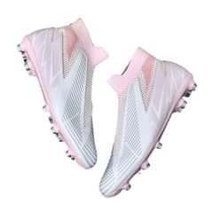 BLWOENS - Zapatilla de fútbol AG para hombres mujers Zapatos - Rosa
