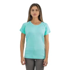 HARDWORK - Polera Dry Fit Hw Spx Manga Corta Mujer Aqua