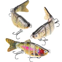 GENERICO - Kit Señuelos De Pesca 3 Piezas Para Agua Dulce Y Salada 10cm