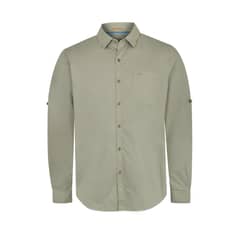 ROCKFORD - Camisa Algodón Orgánico Verde Galiton Hombre