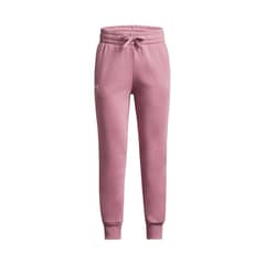 UNDER ARMOUR - Joggers UA Rival Fleece para niña Rosa