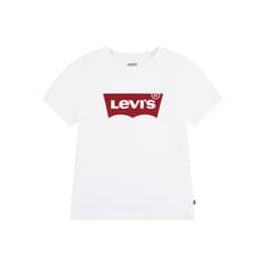 LEVIS - Polera Niño Batwing Manga Corta Blanca