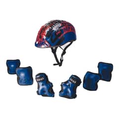 HOOK - Set Protecciones Niño Casco Rodillera Codera Muñequera