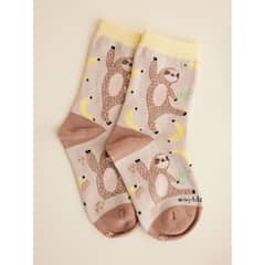 HUSH PUPPIES - Calcetin Gris Banana Niño