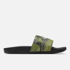 LIPPI - Sandalia Hombre Insigne Slide Print Verde Lippi.