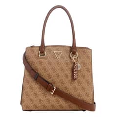GUESS - Cartera Noelle Girlfriend Satchel Café