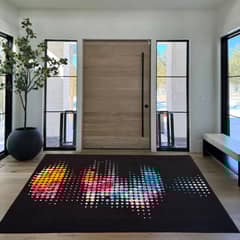 CLEMS CORTINAS - Alfombra Diseño Paris Para Living 150x200 Clems