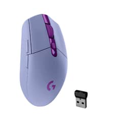 LOGITECH - Mouse Gamer Inalambrico G305 Lila 12k dpi